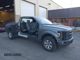 2015 Ford F-150 XLT with VIN 1FTEX1E88FKF22622, listed as a IAAI auction lot 41402747 with 214,667 mi miles. Bid and sale history available at carsss.com. Image 1.
