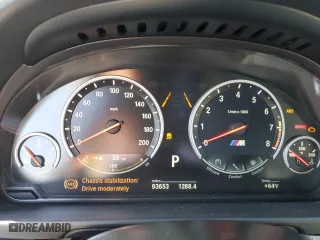 2015 BMW M5 with VIN WBSFV9C59FD594539, listed as a Copart auction lot 70235293 with 93,653 mi miles. Bid and sale history available at carsss.com. Image 9.