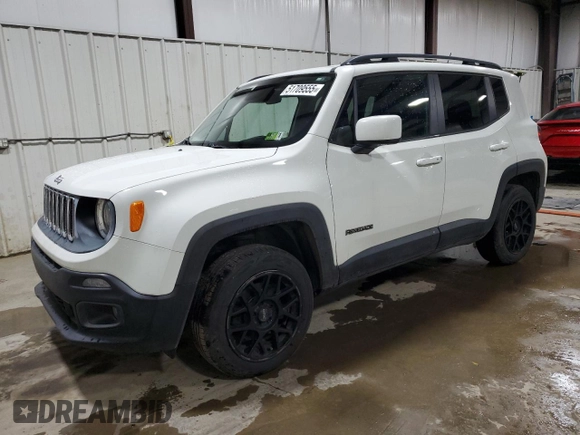 2015 Jeep Renegade Latitude with VIN ZACCJBBT5FPB24782, listed as a Copart auction lot 51709555 with 103,387 mi miles and Clean Title. Bid and sale history available at DreamBid. Image 1.
