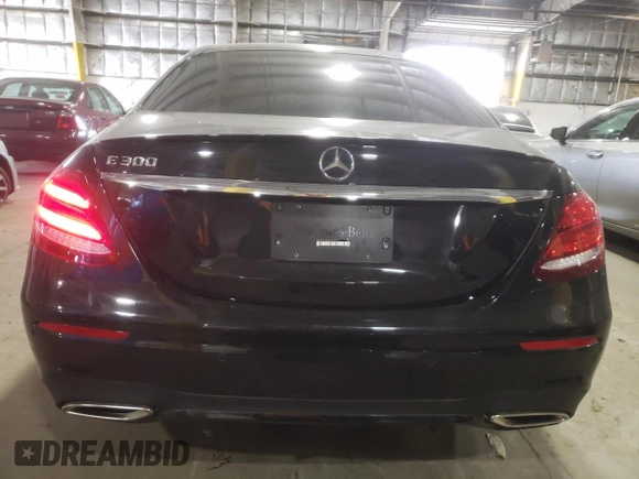 2018 Mercedes-Benz E-Class E 300 with VIN WDDZF4JB3JA390753, listed as a Copart auction lot 40258213 with 56,743 mi miles. Bid and sale history available at carsss.com. Image 6.