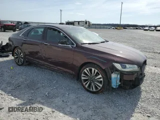 2017 Lincoln MKZ Hybrid Reserve with VIN 3LN6L5MU4HR636584, listed as a Copart auction lot 47439115 with 93,132 mi miles and Salvage Title. Bid and sale history available at carsss.com. Image 4.
