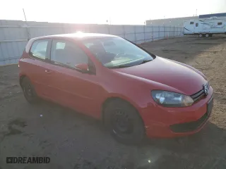 2010 Volkswagen Golf with VIN WVWBB7AJ0AW118857, listed as a Copart auction lot 86068604 with 131,233 mi miles and Salvage Title. Bid and sale history available at carsss.com. Image 4.
