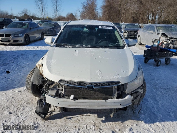 2011 Chevrolet Cruze LT w/2LT with VIN 1G1PG5S96B7123498, listed as a Copart auction lot 42337355 with 202,004 mi miles and Clean Title. Bid and sale history available at carsss.com. Image 5.
