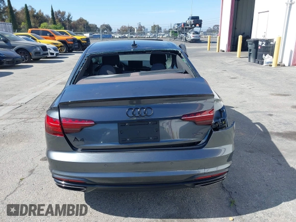 2023 Audi A4 S line Premium Plus z VIN WAUEAAF46PA064600, wystawiony jako IAAI lot #41847910 z przebiegiem 19 414 mil mil oraz . Historia ofert i sprzedaży dostępna na DreamBid. Obrazek 16.