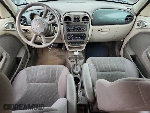 2003 Chrysler PT Cruiser with VIN 3C4FY48B23T556527, listed as a Copart auction lot 60886505 with 128,256 mi miles and Salvage title. Bid and sale history available at DreamBid. Image 8.