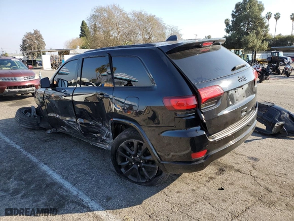 2021 Jeep Grand Cherokee Laredo X with VIN 1C4RJEAG1MC596673, listed as a Copart auction lot 43241925 with 52,993 mi miles and Salvage Title. Bid and sale history available at carsss.com. Image 2.