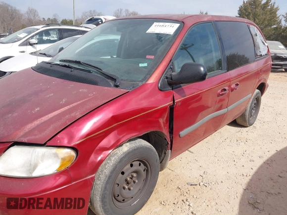 2007 Chrysler Town & Country SWB with VIN 1A4GJ45R57B120394, listed as a IAAI auction lot 41684731 with 219,802 mi miles. Bid and sale history available at carsss.com. Image 6.