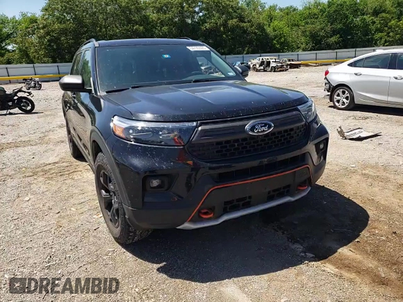 2023 Ford Explorer Timberline z VIN 1FMSK8JH0PGA16217, wystawiony jako Copart lot #54790395 z przebiegiem 53 406 mil mil oraz Szkoda całkowita • Salvage title. Historia ofert i sprzedaży dostępna na DreamBid. Obrazek 14.