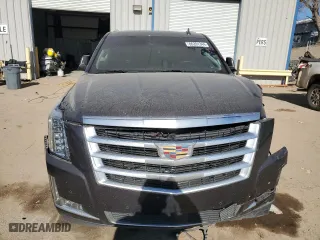 2017 Cadillac Escalade Premium Luxury with VIN 1GYS4CKJ7HR147924, listed as a Copart auction lot 86201344 with 0 mi miles and Salvage Title. Bid and sale history available at carsss.com. Image 5.