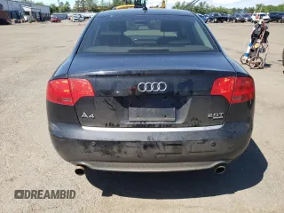 2008 Audi A4 2.0T с VIN WAUDF78E08A010720, выставлен на аукционе Copart как лот 56664785 с пробегом 203 215 миль миль и Списание • Salvage title. История ставок и продаж доступна на DreamBid. Изображение 6.
