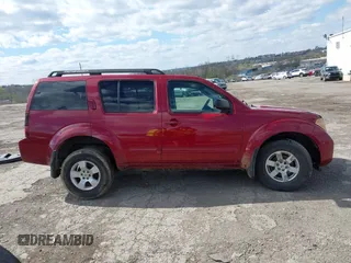 2007 Nissan Pathfinder SE with VIN 5N1AR18W87C624822, listed as a IAAI auction lot 41990477 with 220,869 mi miles. Bid and sale history available at carsss.com. Image 14.
