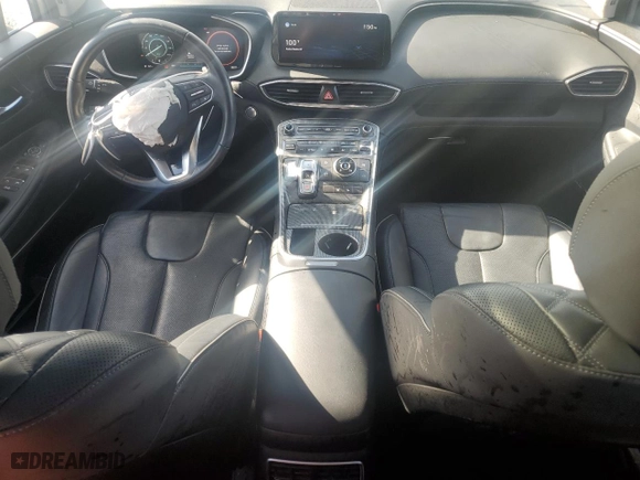 2021 Hyundai Santa Fe Hybrid SEL Premium with VIN KM8S3DA18MU010171, listed as a Copart auction lot 85415684 with NaN miles and Salvage Title. Bid and sale history available at carsss.com. Image 8.
