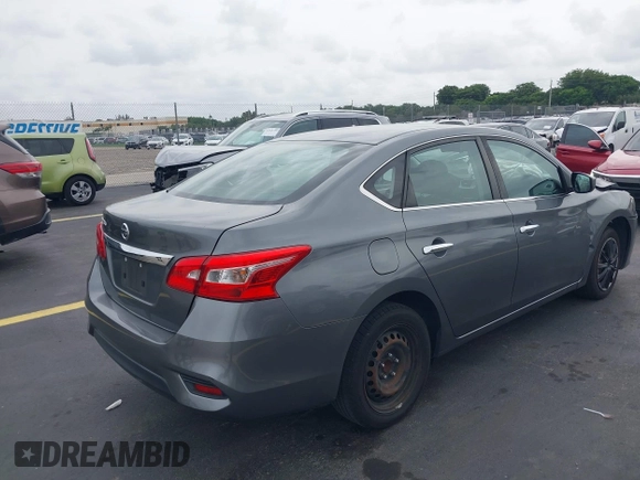 2017 Nissan Sentra S with VIN 3N1AB7AP9HY406396, listed as a IAAI auction lot 42439112 with 147,028 mi miles and . Bid and sale history available at DreamBid. Image 4.