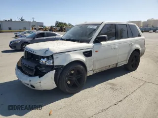 2006 Land Rover Range Rover Sport HSE with VIN SALSF25476A945506, listed as a Copart auction lot 60714065 with 204,600 mi miles and Salvage title. Bid and sale history available at DreamBid. Image 1.