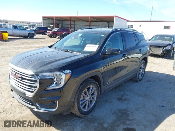 2023 GMC Terrain SLT with VIN 3GKALPEG2PL141602, listed as a IAAI auction lot 41692520 with 49,053 mi miles and . Bid and sale history available at DreamBid. Image 6.