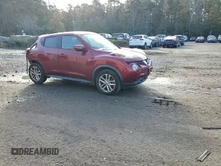 2015 Nissan Juke SL z VIN JN8AF5MR7FT500886, wystawiony jako Copart lot #80043524 z przebiegiem 82 046 mil mil oraz Szkoda całkowita • Salvage title. Historia ofert i sprzedaży dostępna na DreamBid. Obrazek 10.