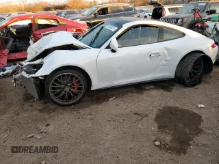 2018 Porsche 911 Carrera S with VIN WP0AB2A98JS122621, listed as a Copart auction lot 83550624 with 71,027 mi miles and Salvage Title. Bid and sale history available at carsss.com. Image 1.