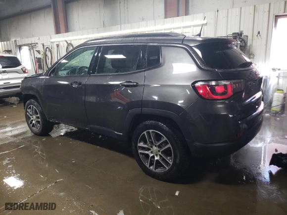 2018 Jeep Compass Latitude with VIN 3C4NJCBB0JT376706, listed as a Copart auction lot 45966665 with 66,489 mi miles and Salvage Title. Bid and sale history available at carsss.com. Image 2.
