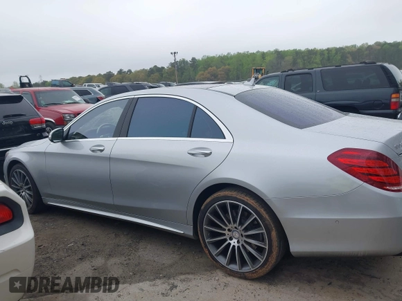 2017 Mercedes-Benz S 550 with VIN WDDUG8CB1HA315801, listed as a IAAI auction lot 41910121 with 46,439 mi miles and . Bid and sale history available at carsss.com. Image 14.