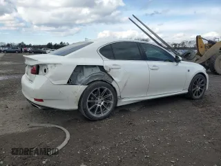 2013 Lexus GS 350 with VIN JTHCE1BL0D5001832, listed as a Copart auction lot 89135865 with 168,734 mi miles and Salvage Title. Bid and sale history available at carsss.com. Image 3.