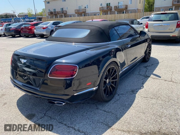 2014 Bentley Continental GT with VIN SCBGH3ZA6EC040290, listed as a Copart auction lot 56709735 with 65,125 mi miles and Clean Title. Bid and sale history available at DreamBid. Image 4.