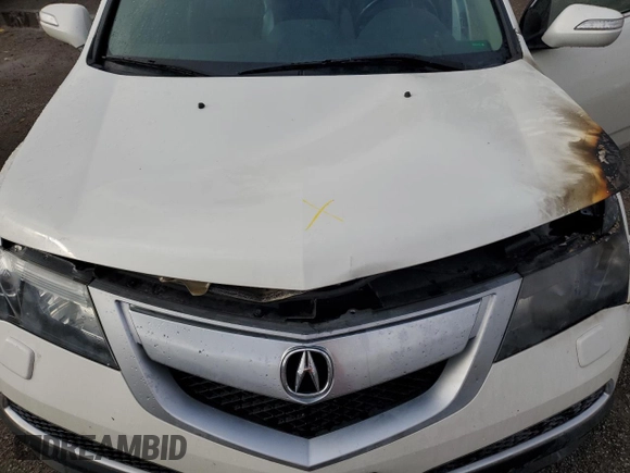 2013 Acura MDX Advance Pkg with VIN 2HNYD2H61DH001407, listed as a Copart auction lot 81620824 with 0 mi miles and Salvage Title. Bid and sale history available at carsss.com. Image 12.