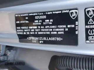 2020 Lamborghini Urus z VIN ZPBUA1ZL6LLA08780, wystawiony jako Copart lot #42331455 z przebiegiem 37 749 mil mil oraz Szkoda całkowita • Salvage title. Historia ofert i sprzedaży dostępna na DreamBid. Obrazek 16.