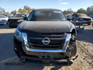 2023 Nissan Pathfinder S z VIN 5N1DR3AC6PC277659, wystawiony jako Copart lot #75684864 z przebiegiem 9 402 mil mil oraz Szkoda całkowita • Salvage title. Historia ofert i sprzedaży dostępna na DreamBid. Obrazek 5.