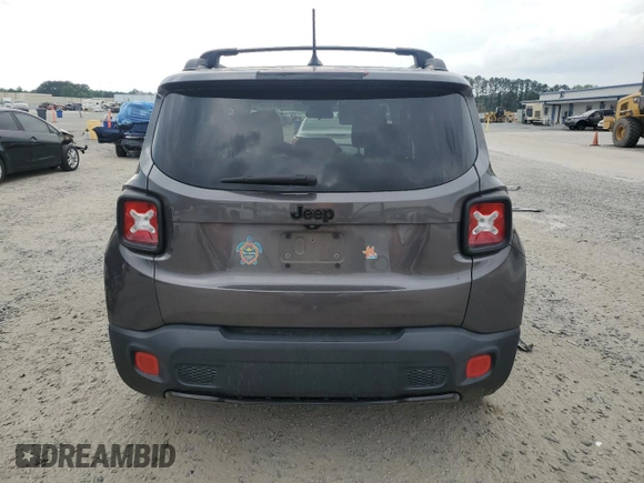 2017 Jeep Renegade Latitude with VIN ZACCJABB9HPF00162, listed as a Copart auction lot 54397465 with 169,661 mi miles and Clean Title. Bid and sale history available at carsss.com. Image 6.