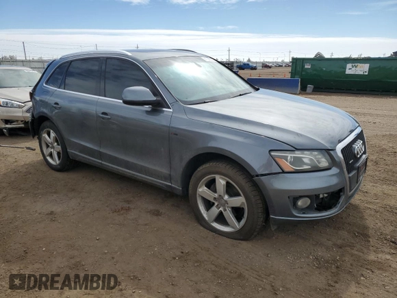 2012 Audi Q5 2.0T Premium Plus with VIN WA1LFAFP0CA124669, listed as a Copart auction lot 47990035 with 0 mi miles and Salvage Title. Bid and sale history available at carsss.com. Image 4.