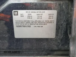 2009 Cadillac CTS AWD with VIN 1G6DH577690127622, listed as a Copart auction lot 45317485 with 171,204 mi miles and Salvage Title. Bid and sale history available at DreamBid. Image 12.