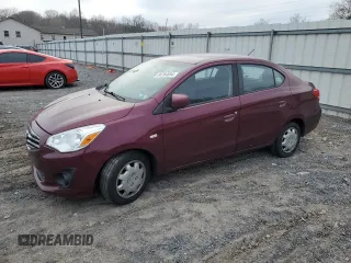 2017 Mitsubishi Mirage ES with VIN ML32F3FJ1HHF13902, listed as a Copart auction lot 84764884 with 107,235 mi miles and Salvage title. Bid and sale history available at DreamBid. Image 1.