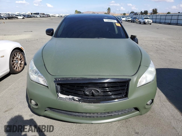 2012 Infiniti M37 with VIN JN1BY1AP5CM332230, listed as a Copart auction lot 71890694 with 172,149 mi miles and Salvage Title. Bid and sale history available at carsss.com. Image 5.