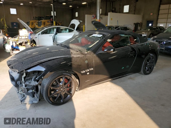 2012 Maserati GranTurismo Sport с VIN ZAM45MMA3C0061663, выставлен на аукционе Copart как лот 71174774 с пробегом 14 624 миль миль и Списание • Salvage title. История ставок и продаж доступна на DreamBid. Изображение 1.