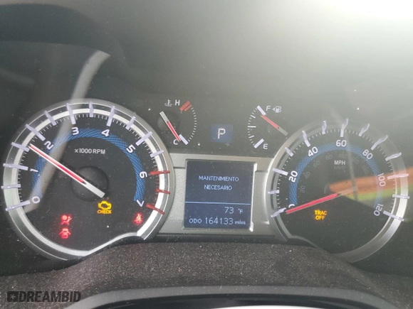 2014 Toyota 4Runner SR5 with VIN JTEZU5JR5E5064594, listed as a Copart auction lot 44005845 with 164,133 mi miles and Salvage Title. Bid and sale history available at carsss.com. Image 9.