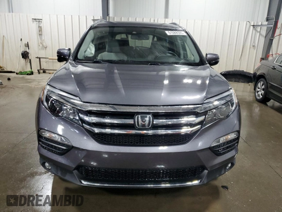 2017 Honda Pilot Touring with VIN 5FNYF6H98HB054733, listed as a Copart auction lot 51088595 with 87,293 mi miles and Salvage Title. Bid and sale history available at carsss.com. Image 5.