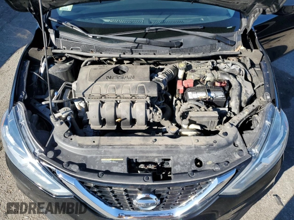 2018 Nissan Sentra SV with VIN 3N1AB7AP4JL624636, listed as a Copart auction lot 48145335 with 114,516 mi miles and Salvage Title. Bid and sale history available at DreamBid. Image 11.