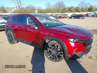 2023 Mazda CX-50 2.5 Turbo with VIN 7MMVABXY0PN119903, listed as a IAAI auction lot 41445752 with 1 mi miles. Bid and sale history available at carsss.com. Image 1.