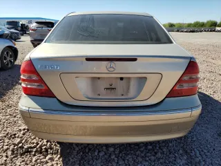 2004 Mercedes-Benz C 320 with VIN WDBRF64JX4F448792, listed as a Copart auction lot 84728494 with 156,923 mi miles and Salvage Title. Bid and sale history available at DreamBid. Image 6.