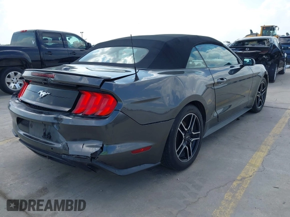 2019 Ford Mustang EcoBoost with VIN 1FATP8UH4K5161454, listed as a IAAI auction lot 42134519 with 94,256 mi miles and . Bid and sale history available at DreamBid. Image 4.