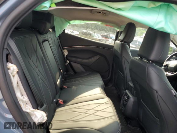 2024 Ford Mustang Mach-E Select with VIN 3FMTK1R42RMA21117, listed as a Copart auction lot 60095535 with 5,105 mi miles and Salvage title. Bid and sale history available at DreamBid. Image 10.