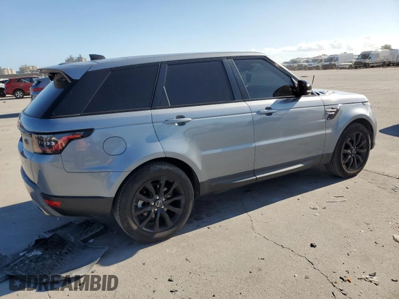 2018 Land Rover Range Rover Sport SE with VIN SALWG2RK1JA402071, listed as a Copart auction lot 77956644 with 79,629 mi miles and Salvage Title. Bid and sale history available at DreamBid. Image 3.