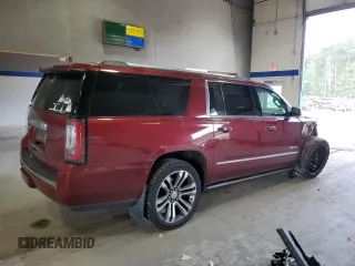 2018 GMC Yukon XL Denali with VIN 1GKS2HKJXJR141084, listed as a Copart auction lot 70080124 with 71,769 mi miles and Salvage Title. Bid and sale history available at carsss.com. Image 3.