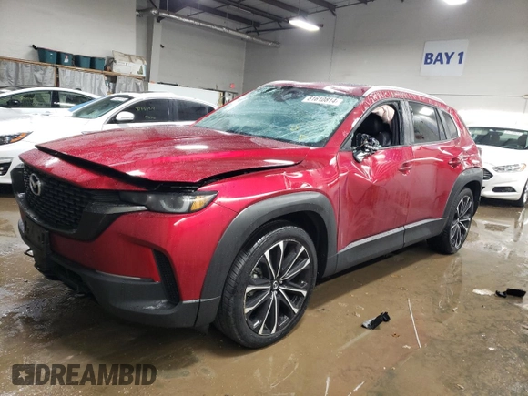 2024 Mazda CX-50 2.5 Turbo with VIN 7MMVABXY2RN218208, listed as a Copart auction lot 83982014 with 1,820 mi miles and Salvage Title. Bid and sale history available at DreamBid. Image 1.
