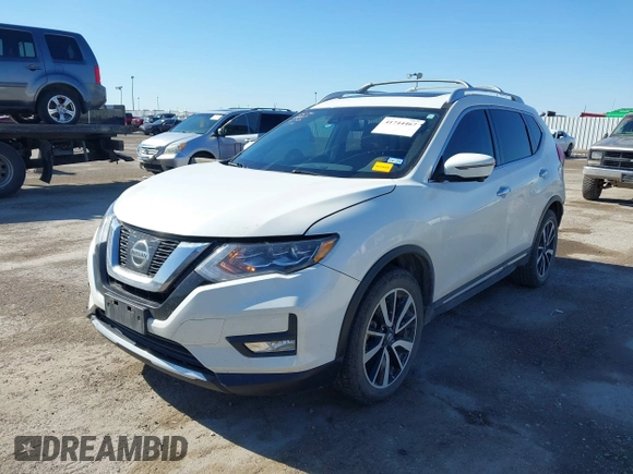 2017 Nissan Rogue S with VIN JN8AT2MV0HW250980, listed as a IAAI auction lot 41744467 with 177,319 mi miles and . Bid and sale history available at DreamBid. Image 2.