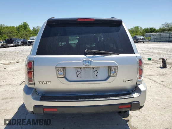2007 Honda Pilot LX with VIN 5FNYF18117B010892, listed as a Copart auction lot 56334945 with Not provided miles and Salvage title. Bid and sale history available at DreamBid. Image 6.