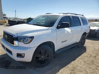 2019 Toyota Sequoia SR5 with VIN 5TDBY5G17KS173639, listed as a Copart auction lot 88519285 with 58,360 mi miles and Salvage Title. Bid and sale history available at carsss.com. Image 1.