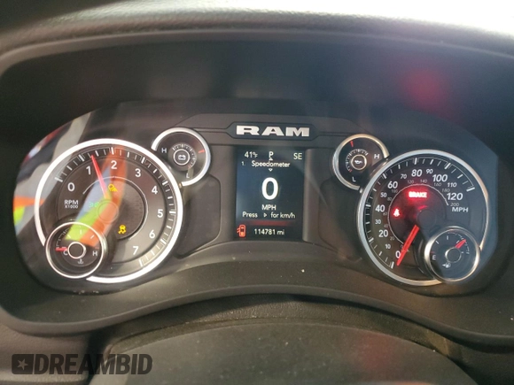 2020 Ram 2500 Tradesman with VIN 3C6UR5CJ4LG275550, listed as a Copart auction lot 54510805 with 114,781 mi miles and Salvage title. Bid and sale history available at DreamBid. Image 9.