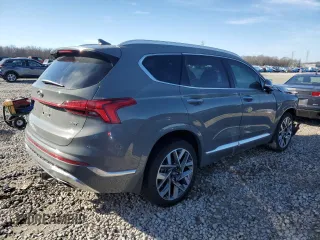 2023 Hyundai Santa Fe Calligraphy with VIN 5NMS54AL6PH657602, listed as a Copart auction lot 43072745 with 17,228 mi miles and Salvage Title. Bid and sale history available at carsss.com. Image 3.