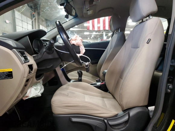 2013 Hyundai Elantra GT with VIN KMHD35LE2DU138100, listed as a Copart auction lot 55961344 with 79,144 mi miles and Salvage Title. Bid and sale history available at carsss.com. Image 7.
